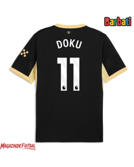 Manchester City Jeremy Doku #11 Tricou Fotbal Replică 2026-27 Barbati Deplasare Manchester City Jeremy Doku #11 Tricou Fotbal Replică 2026-27 Barbati Deplasare